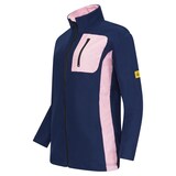 thumbnail of ESD-Fleecejacke mit langem Zip, Damen, marineblau/pink, S
