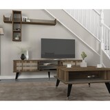 thumbnail of Couchtisch Logan Walnuss Grau