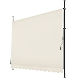 thumbnail of tectake Klemmmarkise mit Handkurbel, höhenverstellbar - 300 x 180 cm beige