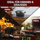 thumbnail of GUSSKÖNIG  2in1 Topf 5 l mit Ledergriff