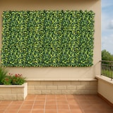 thumbnail of WellHome – Kunstmatige Verticale Tuin – Hekkenpaneel 100x100 cm voor binnen en buiten – Bladeren in groen en geel