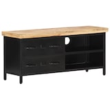 thumbnail of vidaXL TV-Schrank 90x30x41 cm Raues Mangoholz
