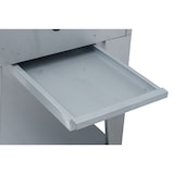 thumbnail of METRO Professional 8-Brenner Gasgrill mit Plancha, Edelstahl, 157 x 64 x 122 cm, fahrbar, silber