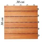 thumbnail of Casaria Holzfliese Eukalyptus