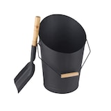 thumbnail of Ascheeimer mit Schaufel Stahl/Holz Sannover