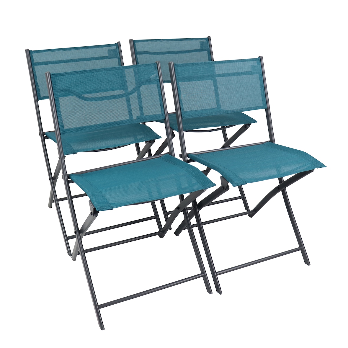 VCM Gartenstuhl Sumila Türkis H. 79 x B. 45 x T. 46 cm