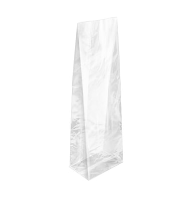 MONOUSO - Bolsa Polipropileno Fondo Cuadrado 8x24+5cm G160 (100 Uds)