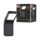 thumbnail of Paulmann Applique d'extérieur LED Kulma  résistant à l'eau de mer IP44  90x230mm 3000K 7,5W 520lm 230V  Anthracite Aluminium 94744