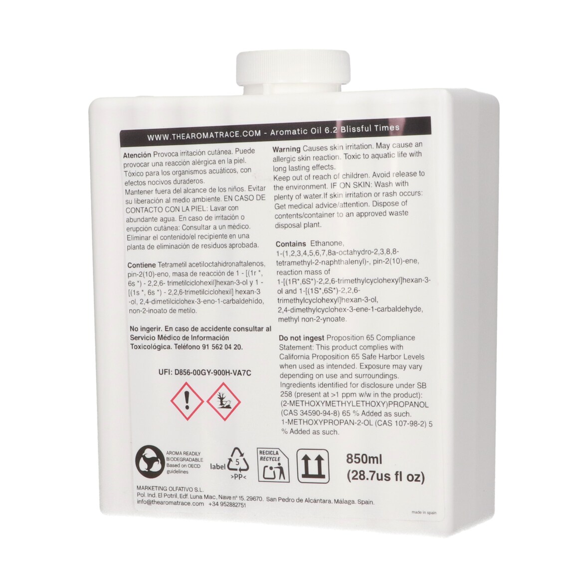 THE AROMA TRACE | Ambientador Blissful Times (6.2) - 850 ml