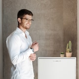 thumbnail of Relaxdays Schuhschrank, HxBxT: 152 x 60 x 24 cm, für 24 Paar, 4 Klappen, schmaler Schuhkipper, Flur Schuhkommode, weiß