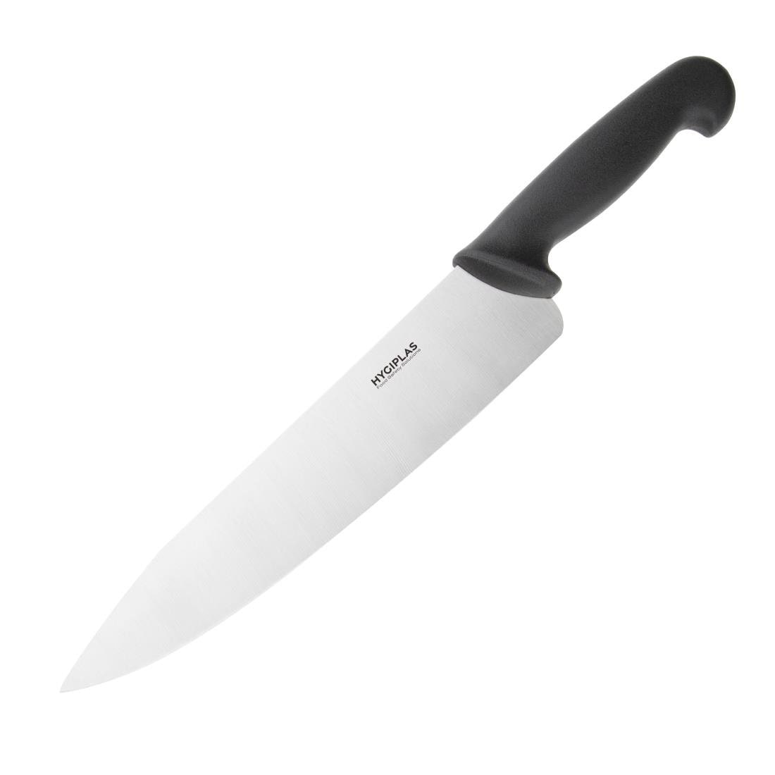 Cuchillo de chef Hygiplas 25 cm negro
