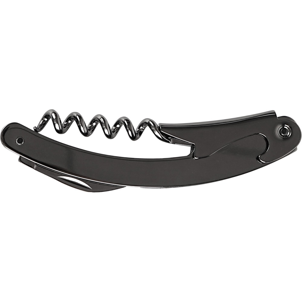 Cuchillo de camarero, negro, 110 mm