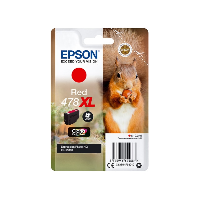 Tinten EPSON C13T04F54010 EPSON XP8500 TINTE RED HC