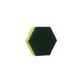 thumbnail of 3M Scotch-brite 96HEX-FL spugna abrasiva  in fibra sintetica 98x113 a triplo strato in confezione da 16 pezzi di colore verde e giallo.