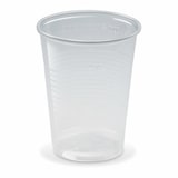 thumbnail of 50x Trinkbecher transparent klar mit Eichstrich 0,4 l 400 ml PP