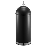thumbnail of METRO Professional Poubelle, acier, Ø 35 x 89 cm, 65 L, noir