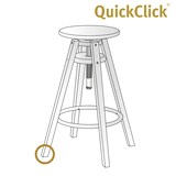 thumbnail of WAGNER QuickClick® Nagelgleiter Wollfilz ULTRASOFT SLIM 80 tlg. - 80x Basis & 80x Gleiter Ø 20 mm, DE Ware - 15419180