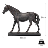 thumbnail of Skulptur Pferd Dekofiguren Pferd reiten Resin Tierfigur Pferdefigur Dekostatue