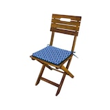 thumbnail of Lot de 4 Galettes de Chaise 35x35x3 cm motif Géométrique Vert