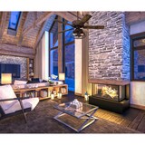 thumbnail of Deckenventilator Barnett Braun 122 cm mit LED Leuchte 122