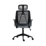 thumbnail of Cadeira de Escritorio com Rodas TaskMaster Pro Cinza Escuro 114x64x62cm 7house