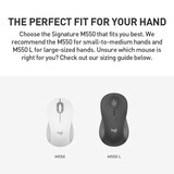 thumbnail of Souris Rose Sans Fil Double Mode Silencieuse Bluetooth Précise Et Compacte Gris YONIS