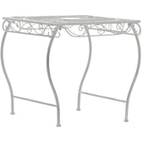 thumbnail of Mesa de jardim Zarina branco antigo.