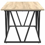 thumbnail of vidaXL Couchtisch Sonoma-Eiche 100 x 50 x 40 cm Sperrholz und Metall