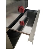 thumbnail of EURAST - Wok refrigerato con 3 fuochi a gas 2 supporti, 1 colonna d'acqua - 1500x900x850 mm - 49 Kw - 32159DEM