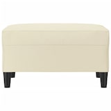 thumbnail of vidaXL Fußhocker Creme 70x55x41 cm Kunstleder