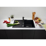 thumbnail of BLANCO METRA 45 S Einbauspüle / SILGRANIT / Tartufo / reversibel / Excenter -