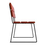 thumbnail of ROSSIGNOL Banc extérieur à fixer 3 places BALLADE BOIS gris manganèse