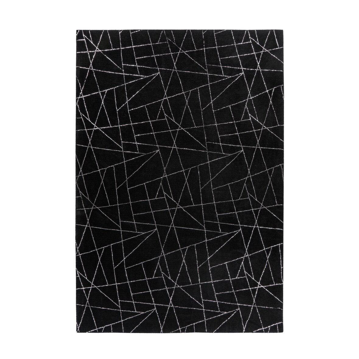 Cathee 100 Schwarz / Silber 120cm x 170cm