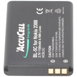 thumbnail of AccuCell Akku passend für Nokia 1101, BL-5C, 1100mAh