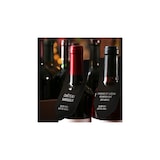 thumbnail of Securit® 10er-Set Flaschen-Schiefertafelschilder - Schwarz - Rechteckige Flaschenhals-Befestigung - Beidseitig