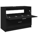 thumbnail of vidaXL Waschbeckenunterschrank Schwarz 78x37x59 cm Holzwerkstoff