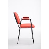 thumbnail of Chaise de visiteur Ken Pro en tissu Rouge