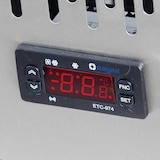 thumbnail of 3-türige Saladette mit Glasaufsatz für 16 x GN 1/4, 308 Liter Brutto