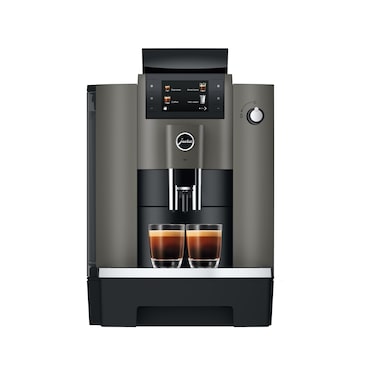 JURA - W4 Dark Inox - Macchina da caffè professionale automatica fino a 50 preparazioni giornaliere