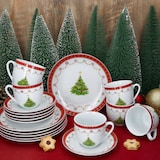 thumbnail of 18tlg. Kaffeeservice Weihnachtstraum Porzellan für 6 Personen
