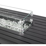 thumbnail of Tepro Feuertisch Topeka XL, Gasbetrieben, 137 x 56 x 63 (B x L x H) cm, mit Glasumrandung, anthrazit