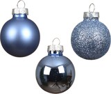 thumbnail of 9 Weihnachtskugeln Glas 3cm Christbaumkugeln Weihnachtsbaumkugeln Christbaumschmuck Weihnachtsbaumschmuck Dämmerungsblau
