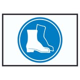 thumbnail of Sicherheitsschuhe tragen Symbol Schild A4 (210x297mm)