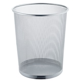 thumbnail of helit Papierkorb Mesh H2518600 23l rund Metall silber