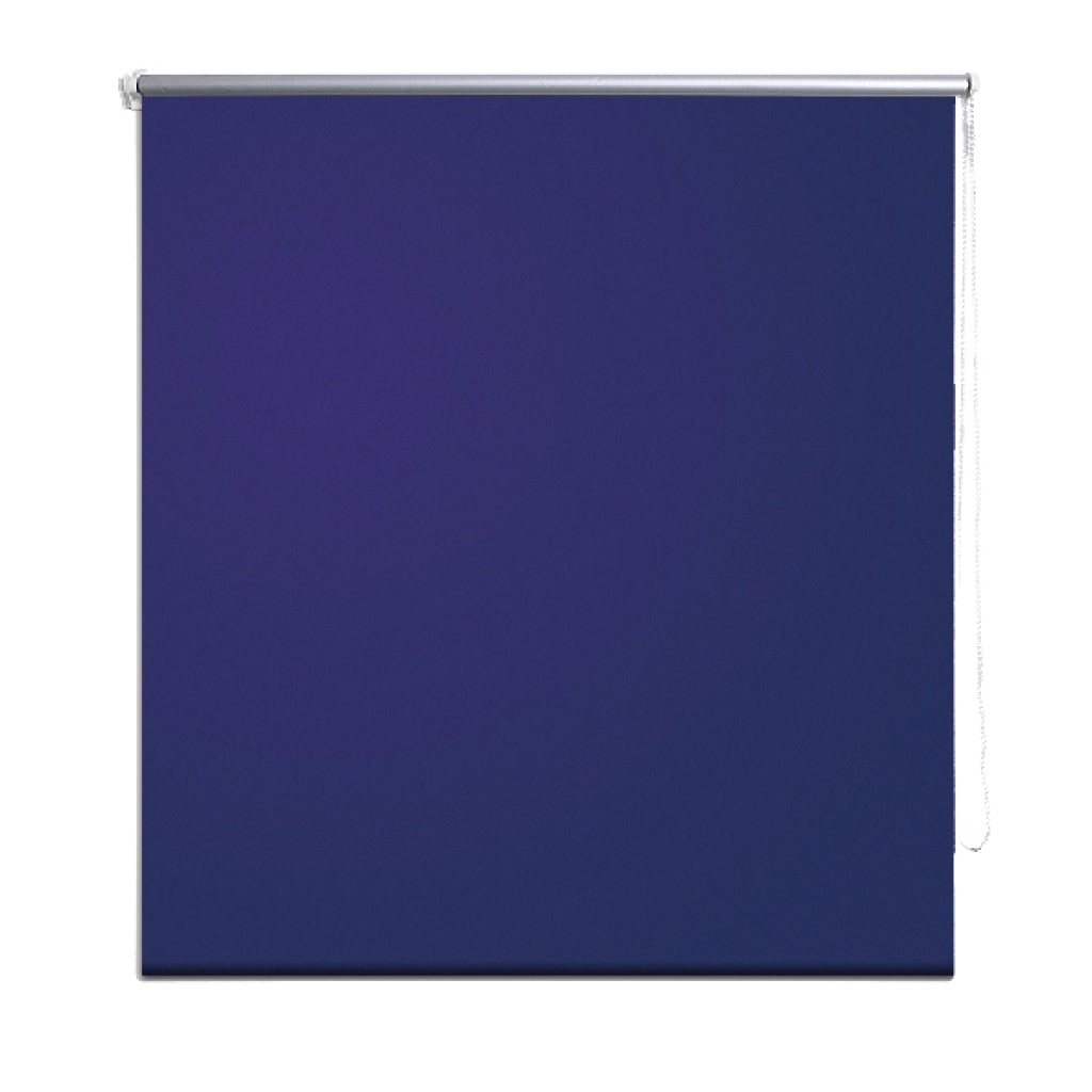 Helloshop26 - Blaues Verdunkelungsrollo 40 x 100 cm Sichtschutzrollo 4102128