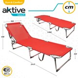 thumbnail of Tumbona de playa plegable con respaldo reclinable Aktive Beach