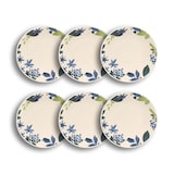 thumbnail of Novastyl - Lot 6 assiettes creuses bleuet 20.5cm en grès