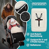 thumbnail of MONZANA® Babyfußsack Basic Schwarz