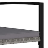 thumbnail of vidaXL Garten-Essstühle 4 Stk. Poly Rattan Grau