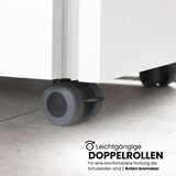 thumbnail of bümö lite Rollcontainer mit Schubladen, Container aus Holz in grau - Rollwagen für's Büro als Schreibtisch Unterschrank, Bürocontainer od.